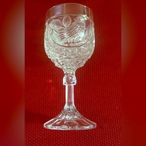 Vintage Crystal Goblet 🥂 Glasses